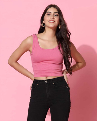 rani Casual Striped Women Pink Top