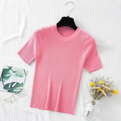 FENDURA Casual Self Design Women Pink Top