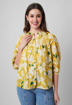 ERAFASHION Party Printed Women Multicolor Top