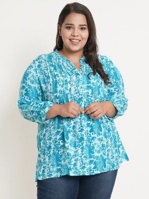 9 impression Casual Printed Women Multicolor Top