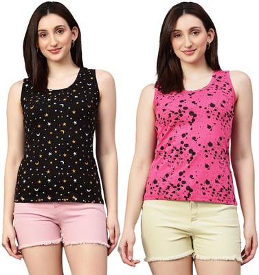 FASHA Casual Solid Women Multicolor Top