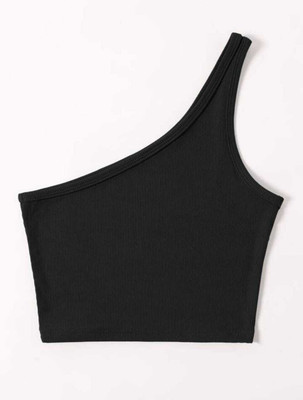 CLASSY STYLED Casual Solid Women Black, Pink, Beige, Dark Green Top