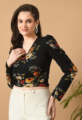 IUGA Party Solid Women Multicolor Top