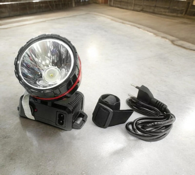 VR Bright Lite Rechargeable Emergency Light (RL_906_Torch_89) 10 hrs Torch Emergency Light(Black)