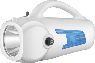 STARDEEP 80W Kisan LED Light Belt 4.5amp.Battery Charger with Fuse Control White Torch(White, 18 cm, Rechargeable)