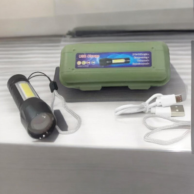 VR Bright Lite Packet LED Torch with Green Box117 10 hrs Torch Emergency Light(Multicolor)