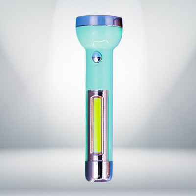 JY-SUPER 2-in-1 LED Torch & Emergency Lamp – Rechargeable, Compact, Bright Light Torch Torch(Green, 15 cm, Rechargeable)