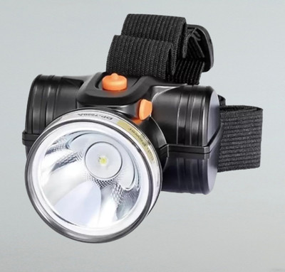 VR Bright Lite Rechargeable Emergency Light (AR_706_Torch_114) 10 hrs Torch Emergency Light(Black)