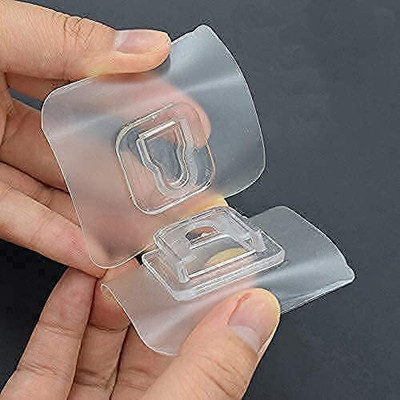 SJK (Pack of 10) Self-Adhesive Male Female Hook 829 Hook 10(Pack of 1)