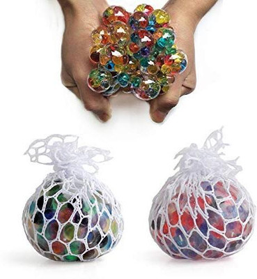 manish SquishyStress Ball for Pressure Relieve/Anti-Stress Anti Anxiety Squash Ball(Standard, Pack of 2)