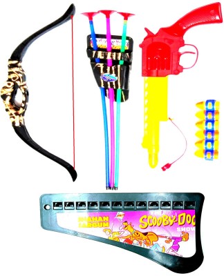 Dynamic Retail Global Gun Toys for Boys With Bullets, Archery Bow & Arrows, Blaster Guns & Darts 20k Guns & Darts(Multicolor)