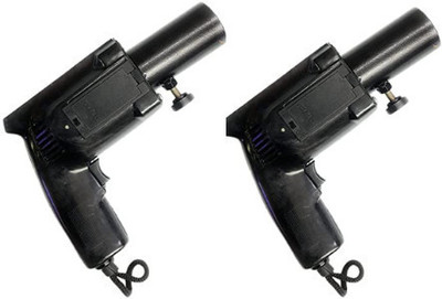 Raga Plus Pyro Wedding Cold Pyro Gun Sparkular Gun Motion Controller 2 combo Diwali Gun(Black)