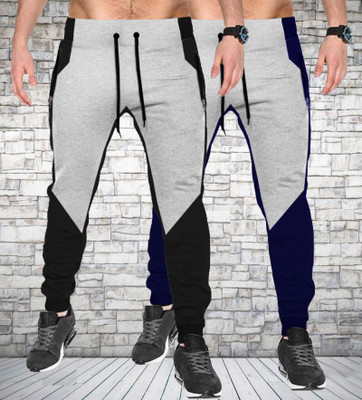 Tee town Colorblock Men Multicolor Track Pants