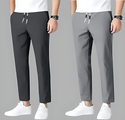 Monteiro Solid Men Multicolor Track Pants