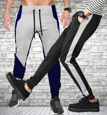Tee town Colorblock Men Multicolor Track Pants