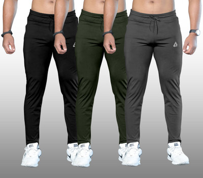 FTX Solid Men Multicolor Track Pants