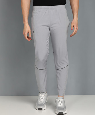Moda Rapido Solid Men Silver Track Pants