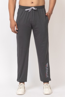 COZYCOVE Printed Men Grey Track Pants