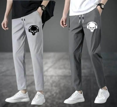 Solid Men Multicolor Track Pants