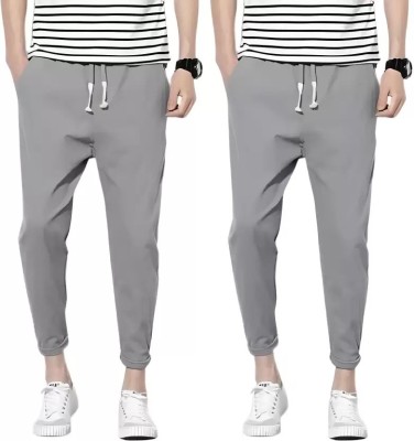 Shazam Mart Solid Men Grey Track Pants