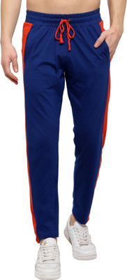 DIAZ Striped Men Multicolor Track Pants