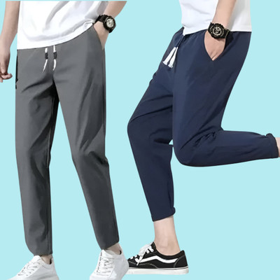 SHOTEK Solid Men Multicolor Track Pants