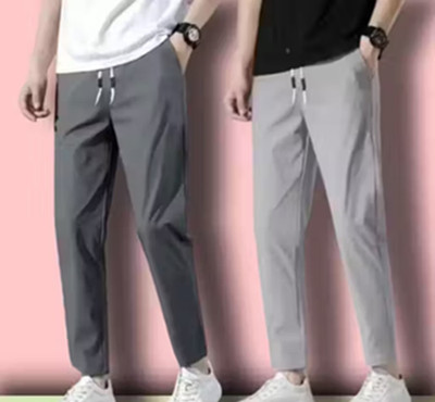 Mehmeti Solid Men Multicolor Track Pants