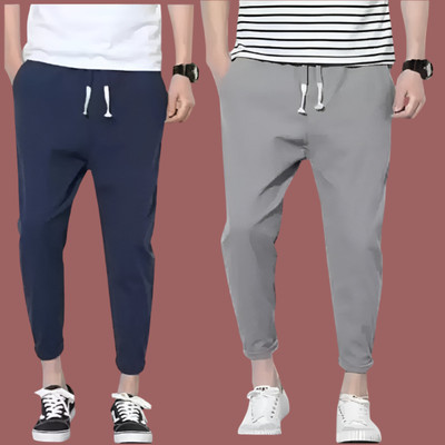 Fusion Mart Solid Men Multicolor Track Pants