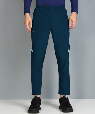 Moda Rapido Solid Men Blue Track Pants