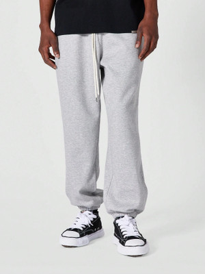 Dockstreet Solid Men Grey Track Pants
