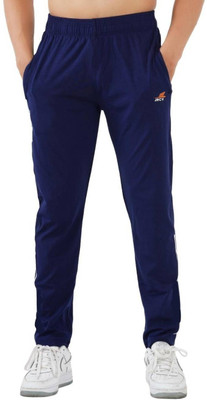 PSAJRCY Solid Men Blue Track Pants