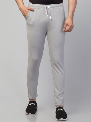 MK BROTHERS Solid Men Grey Track Pants