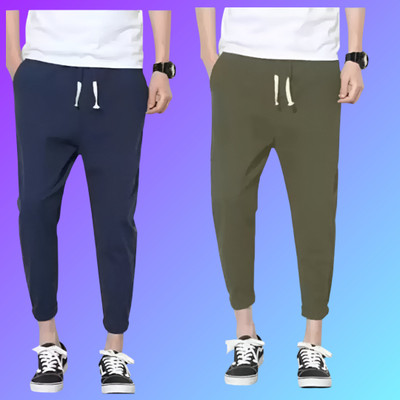 SHOTEK Solid Men Multicolor Track Pants