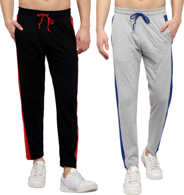DIAZ Solid Men Multicolor Track Pants