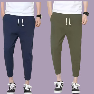 SHOTEK Solid Men Multicolor Track Pants