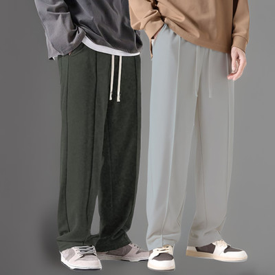 MACK JONNEY Self Design Men Olive, Grey Track Pants