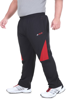 ADAAISTIC SPORTS Solid Men Black Track Pants