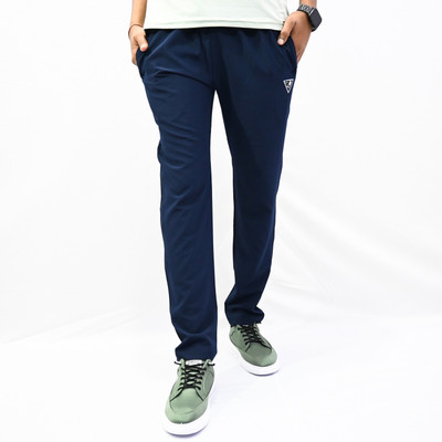 RV ROYAL Solid Men Blue Track Pants