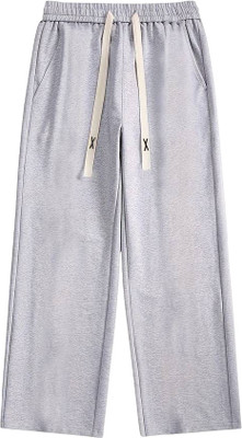 PROGENY Solid Men Grey Track Pants
