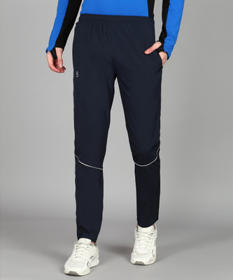 Moda Rapido Solid Men Dark Blue Track Pants