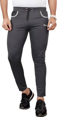DEVICE OF HOVID FASHION Solid Men Grey Track Pants