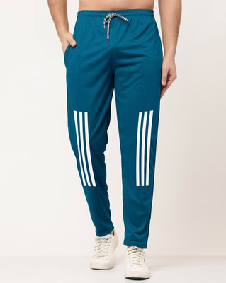Z-DEVIL Striped Men Multicolor Track Pants
