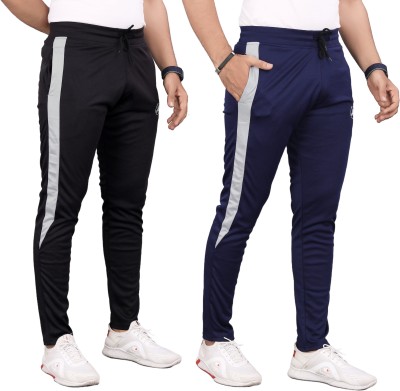 JAPRIKA Striped Men Multicolor Track Pants