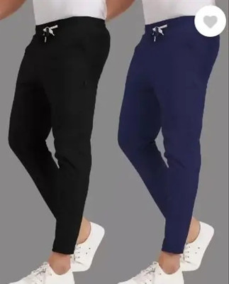 Solid Men Multicolor Track Pants