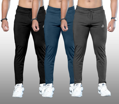FTX Solid Men Multicolor Track Pants