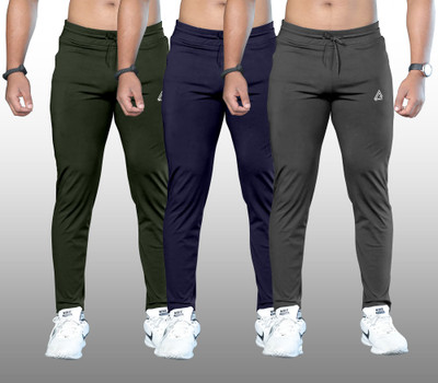 FTX Solid Men Multicolor Track Pants