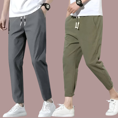 SHOTEK Solid Men Multicolor Track Pants