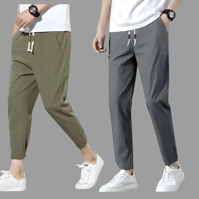 SHOTEK Solid Men Multicolor Track Pants