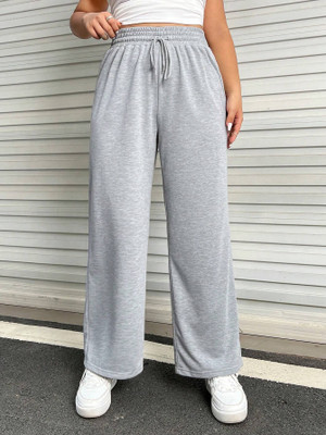 PROGENY Loose Fit Women Grey Trousers
