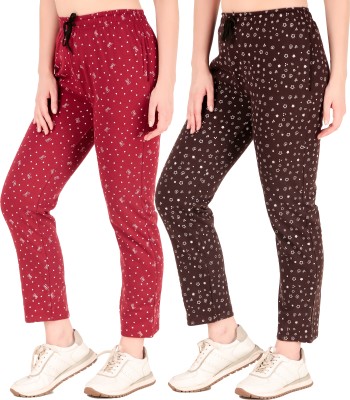 Kavya Retail Printed Women Multicolor Track Pants